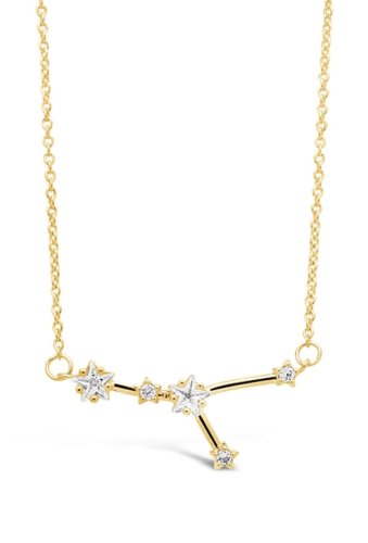 Bijuterii femei sterling forever delicate constellation cz cancer pendant necklace gold