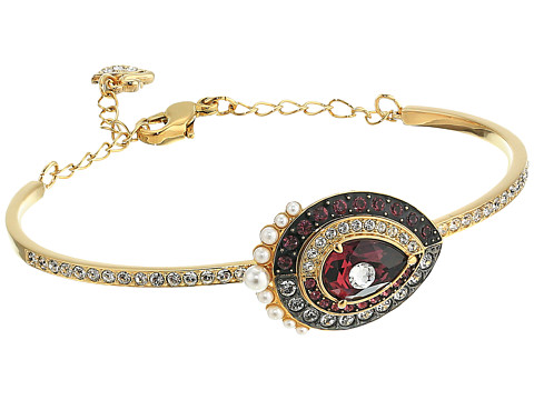 Bijuterii femei swarovski black baroque bangle bracelet dark multi