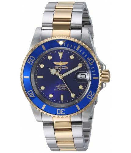 Ceasuri barbati invicta watches invicta men\'s 8928ob pro diver gold stainless steel two-tone automatic watch bluesilver