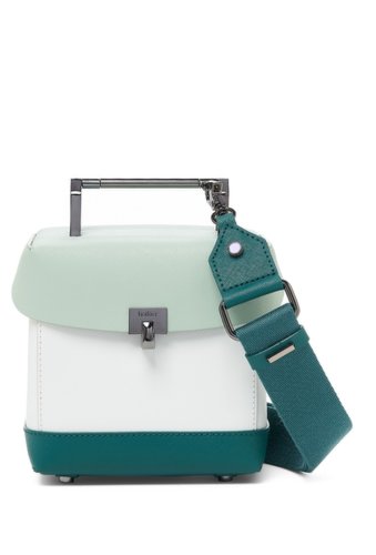 Genti femei botkier mini lennox lunchbox crossbody bag emerald combo-tnemr
