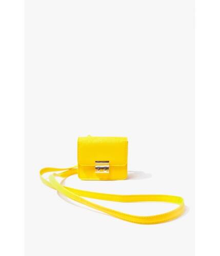 Genti femei forever21 structured mini crossbody bag yellow