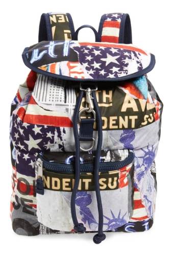 Genti femei tommy hilfiger heritage print backpack americana