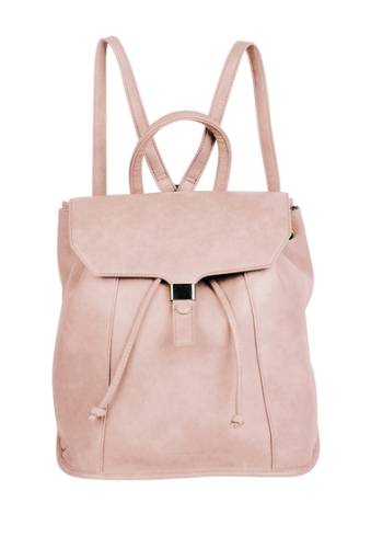 Genti femei urban originals foxy vegan leather flap backpack rose pink