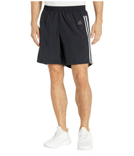 Imbracaminte barbati adidas 3-stripe run it shorts black