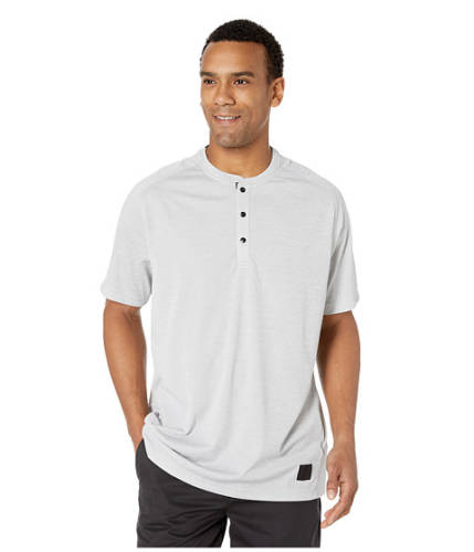 Imbracaminte barbati adidas golf adicross no-show transition short sleeve henley grey two