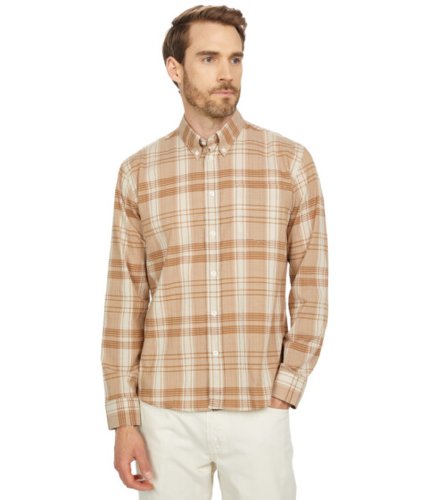 Imbracaminte barbati billy reid offset pocket shirt brown