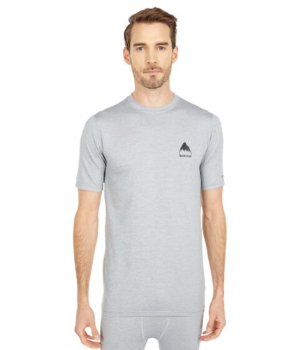 Imbracaminte barbati burton lightweight x base layer t-shirt gray heather