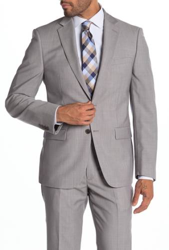 Imbracaminte barbati calvin klein malbin notch collar slim fit suit separate jacket light grey