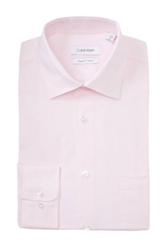 Imbracaminte barbati calvin klein regular fit dress shirt bright pink