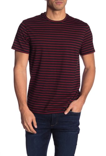Imbracaminte barbati Calvin Klein striped crew neck t-shirt dp scrlt c