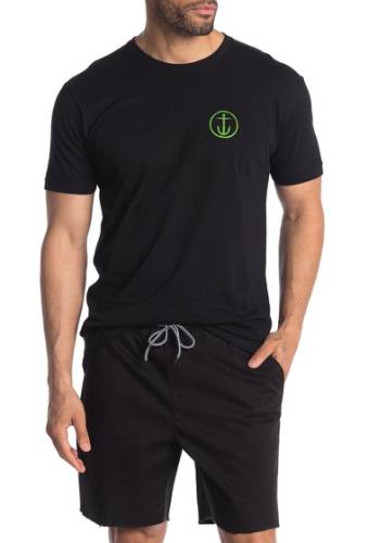 Imbracaminte barbati captain fin mini anchor logo t-shirt black