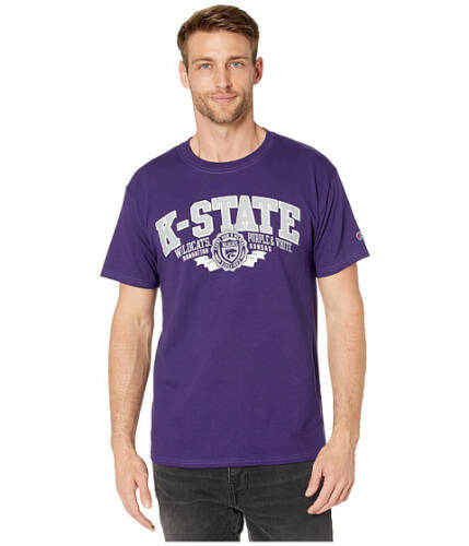 Imbracaminte barbati champion college kansas state wildcats jersey tee champion purple 1