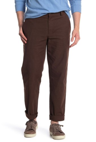 Imbracaminte barbati club monaco modern work trousers brown