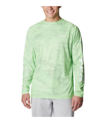 Imbracaminte barbati columbia pfg terminal deflectortrade printed long sleeve shirt green mamba pfg camo