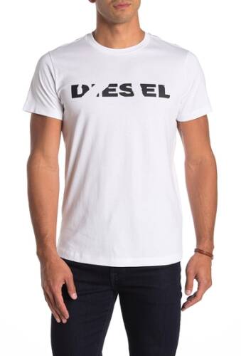 Imbracaminte barbati diesel diego broken logo t-shirt 100