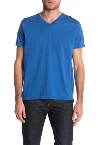 Imbracaminte barbati diesel shoji v-neck t-shirt seablue
