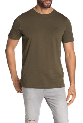Imbracaminte barbati diesel short sleeve front brand logo t-shirt olivegree