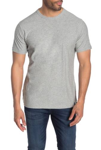 Imbracaminte barbati diesel t-terrence magliette slub t-shirt light grey melange