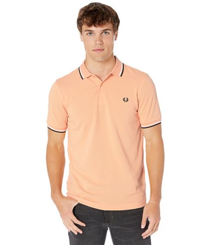 Imbracaminte barbati fred perry twin tipped shirt apricot nectar