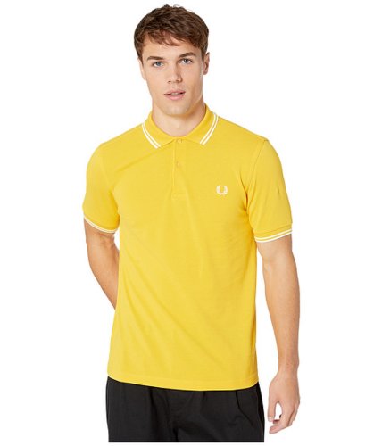 Imbracaminte barbati fred perry twin tipped shirt sunglow