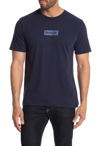 Imbracaminte barbati hurley boxed short sleeve t-shirt mystic navy