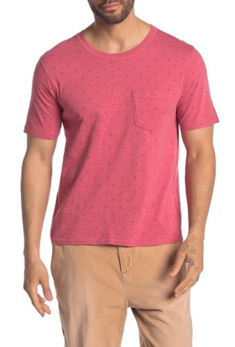 Imbracaminte barbati joe fresh anchor print t-shirt dk pink