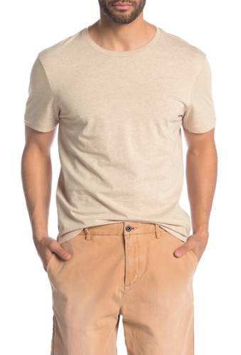 Imbracaminte barbati joe fresh essential heathered t-shirt khaki melange