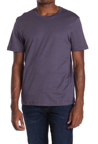 Imbracaminte barbati joe fresh solid crew neck t-shirt dk purple