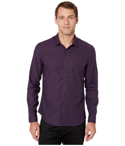 Imbracaminte barbati john varvatos star usa karl long sleeve clean front sport shirt w609v3b purple