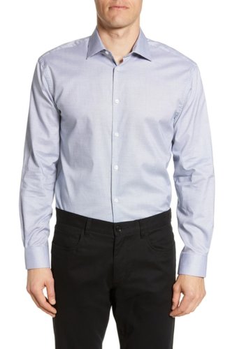 Imbracaminte barbati john varvatos star usa trim fit print dress shirt cornflower