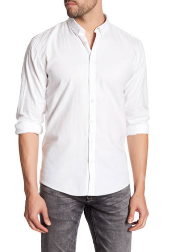 Imbracaminte barbati lindbergh slim fit shirt white