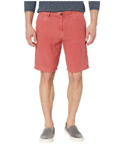 Imbracaminte barbati lucky brand laguna linen shorts mineral red