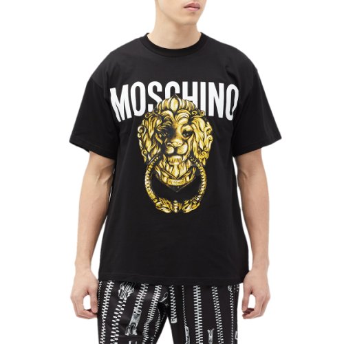 Imbracaminte barbati moschino lion t-shirt black