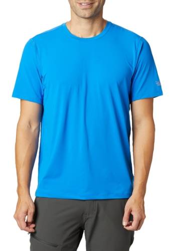 Imbracaminte barbati mountain hardwear crater lake short sleeve t-shirt altitude blue