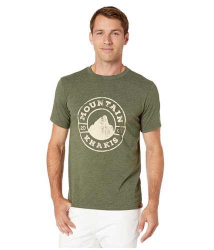 Imbracaminte barbati mountain khakis stamp t-shirt rainforest heather