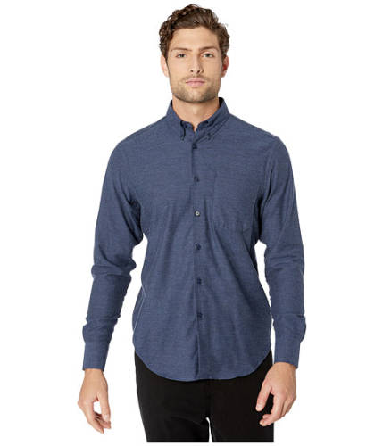 Imbracaminte barbati naked famous easy shirt - classic flannel button-down classic flannel - blue