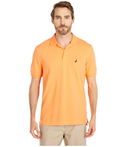 Imbracaminte barbati nautica short sleeve solid deck shirt orange
