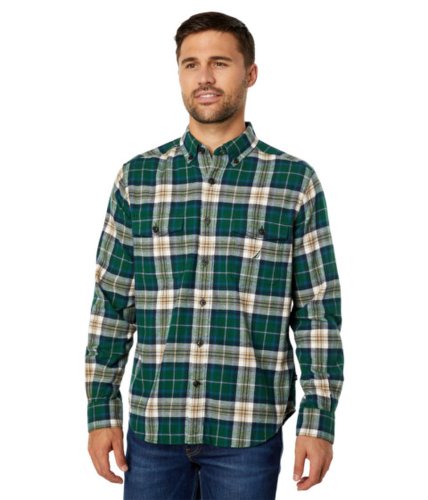 Imbracaminte barbati nautica sustainably crafted flannel plaid shirt tidal green