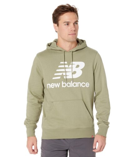 Imbracaminte barbati new balance essentials stacked logo hoodie true camo