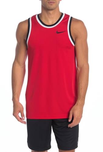 Imbracaminte barbati nike dri-fit classic basketball jersey 657 university redblack