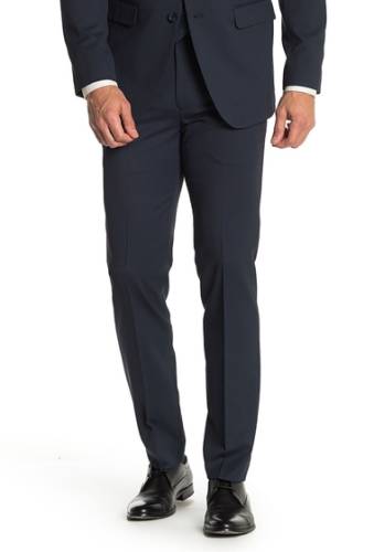 Imbracaminte barbati nordstrom rack solid trim fit suit separate trousers navy black pin dot