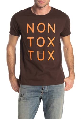 Imbracaminte barbati nudie anders non tox tux graphic t-shirt choko
