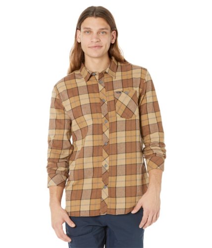 Imbracaminte barbati oneill redmond plaid stretch flannel shirt brown