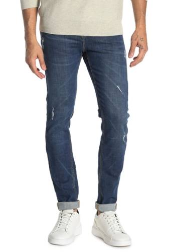 Imbracaminte barbati outland denim dusty distressed slim jeans dusty worn