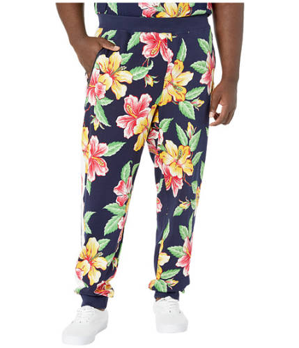 Imbracaminte barbati polo ralph lauren big tall vintage hibiscus interlock track pants vintage hibiscus navy