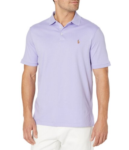 Imbracaminte barbati polo ralph lauren classic fit soft cotton polo shirt purple 1