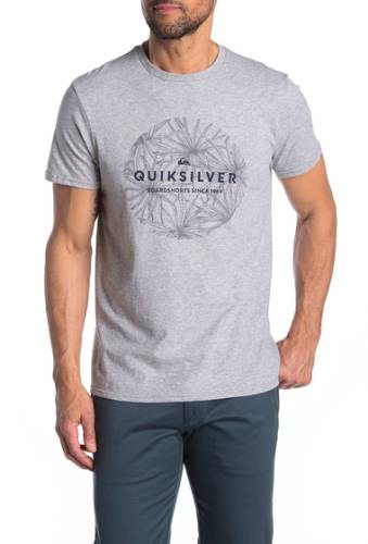 Imbracaminte barbati quiksilver classic bob brand logo t-shirt sgrh-athletic heather