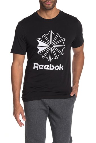 Imbracaminte barbati reebok big logo t-shirt black