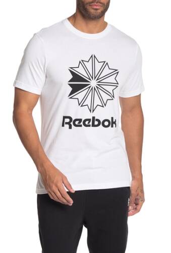 Imbracaminte barbati reebok big logo t-shirt white