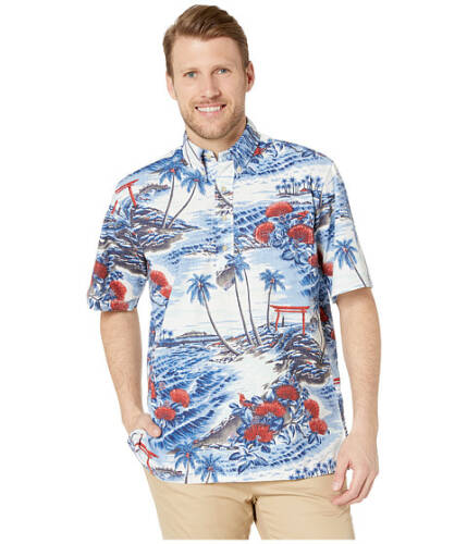Imbracaminte barbati reyn spooner banyan drive classic hawaiian shirt chambray blue